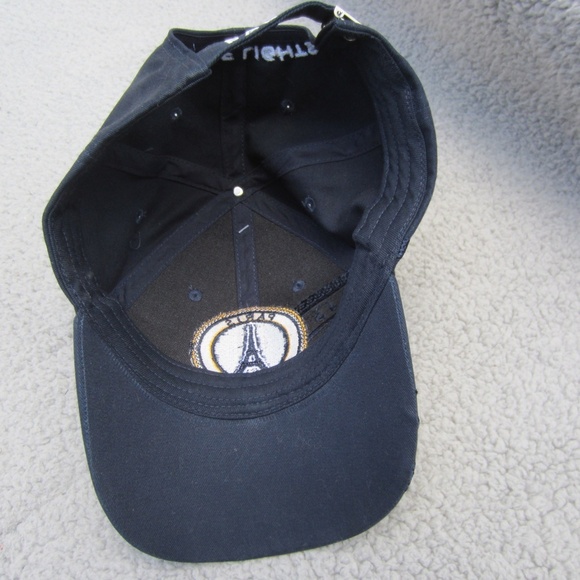 Paris France Hat  Embroidered City Of Lights Eiffle Tower Adjustable Back NWT - Picture 13 of 14